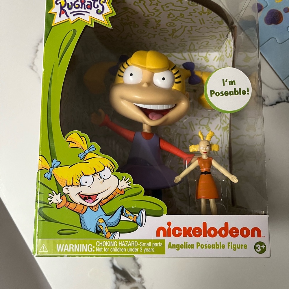 Nickelodeon Rugrats Action Figures Chuckie and Angelica - Picture 3 of 14
